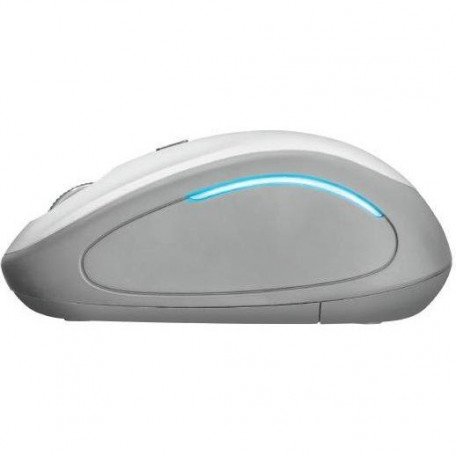 Мышь Trust Yvi FX Wireless Mouse White (22335)  Фото №4