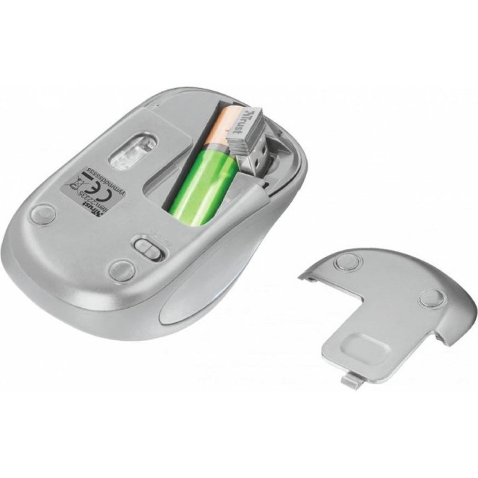 Миша Trust Yvi FX wireless mouse White (22335)  Фото №1