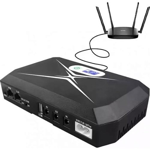 Джерело безперебійного живлення для роутера TTN DCP-36W (36 Вт, 10400 мА-год)  Фото №1