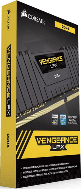 Память для настольных компьютеров Corsair 32 GB (2x16GB) DDR4 3600 MHz Vengeance LPX (CMK32GX4M2D360  Фото №4