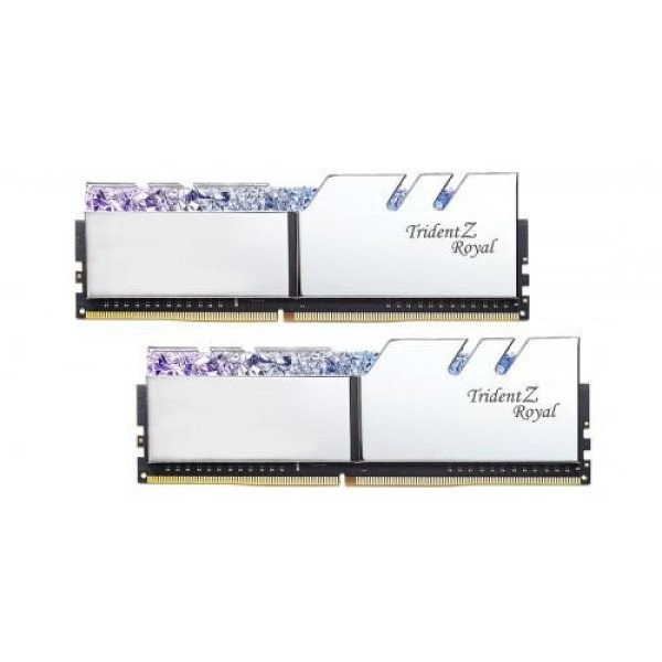 Память для настольных компьютеров G.Skill 16GB (2x8GB) DDR4 3200MHz Silver (F4-3200C16D-16GTRS)
