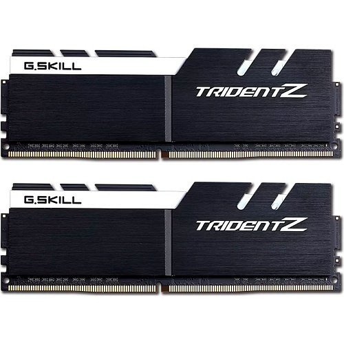 Пам&#039;ять для настільних комп&#039;ютерів G.Skill 32 GB (2x16GB) DDR4 3600 MHz Trident Z Black/White (F4-3600C17D-32GTZKW)  Фото №0