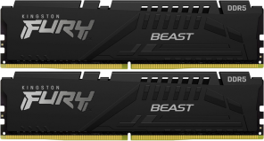 Память для настольных компьютеров Kingston FURY 64 GB (2x32GB) DDR5 5600 MHz Beast (KF556C40BBK2-64)