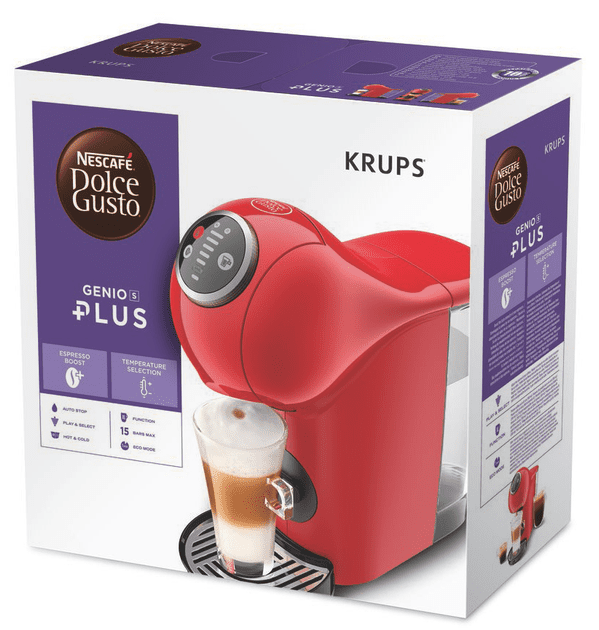 Капсульна кавоварка еспресо Krups Nescafe Dolce Gusto Genio S Plus KP340510  Фото №12