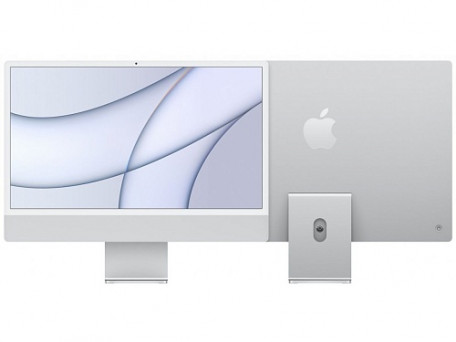 Моноблок Apple iMac 24 M1 Silver 2021 (MGPC3)  Фото №0