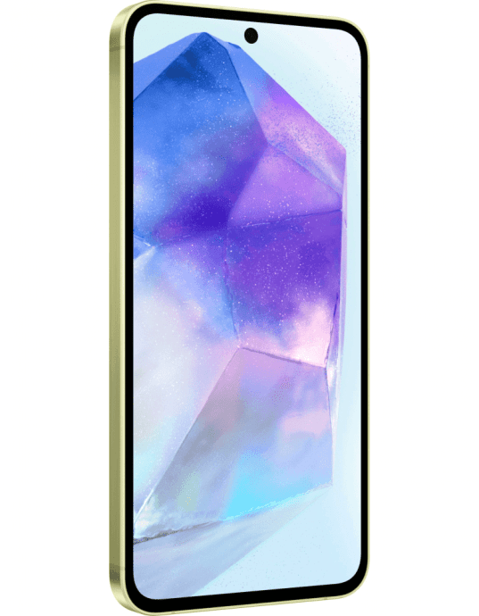 Смартфон Samsung Galaxy A55 5G 8/128GB Awesome Lemon (SM-A556E/DS) (Global)  Фото №1