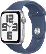Смарт-часы Apple Watch SE 2 GPS 40mm Silver Aluminium Case w. Denim Sport Band - S/M (MXEC3) 