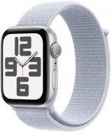 Смарт-годинник Apple Watch SE 2 GPS 44mm Silver Aluminium Case w. Blue Cloud Sport Loop (MXET3)