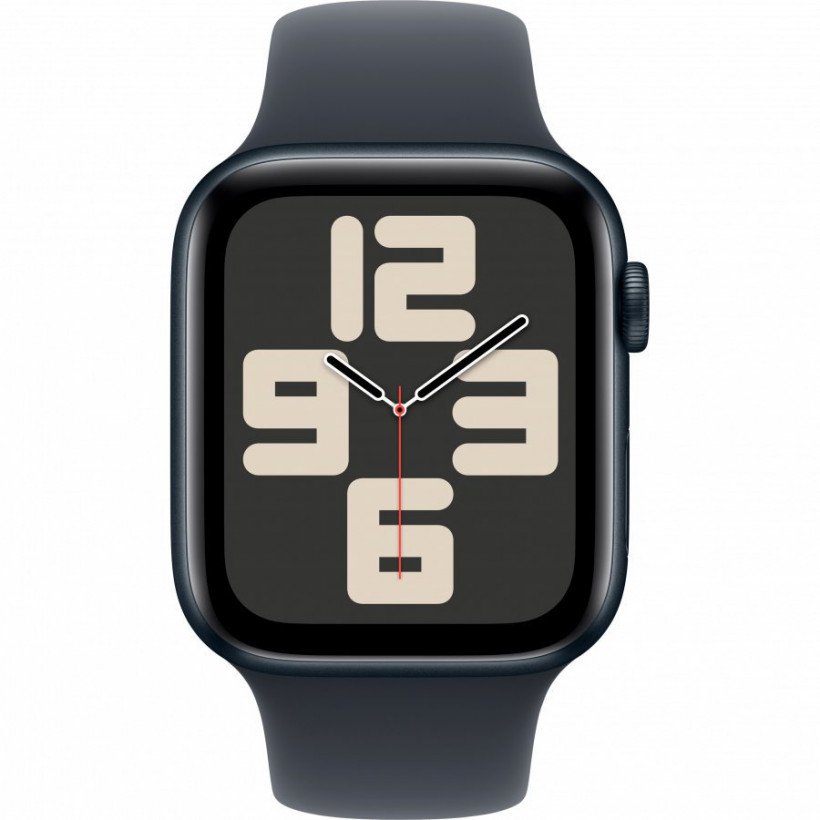 Смарт-часы Apple Watch SE 2 GPS 44mm Midnight Aluminium Case w. Midnight Sport Band - M/L (MXEK3)  Фото №6