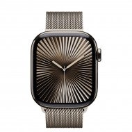 Смарт-годинник Apple Watch Series 10 GPS + Cellular 42mm Natural Titanium Case w. Natural Milanese Loop (MWXF3)