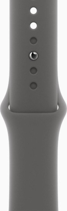 Смарт-годинник Apple Watch Series 10 GPS + Cellular 42mm Natural Titanium Case w. Stone Grey Sport Band - S/M (MWXD3)  Фото №1