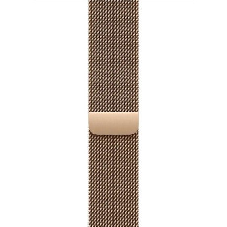 Смарт-годинник Apple Watch Series 10 GPS + Cellular 46mm Gold Titanium Case w. Gold Milanese Loop - M/L (MX003)  Фото №1