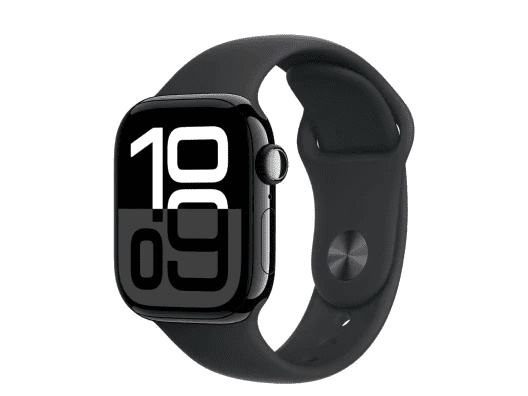 Смарт-годинник Apple Watch Series 10 GPS + Cellular 46mm Jet Black Alu. Case w. Black Sport Band - M/L (MWY43)  Фото №0