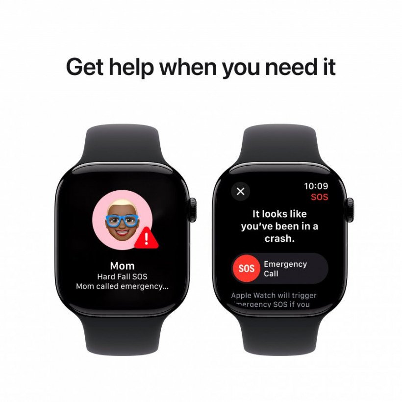 Смарт-часы Apple Watch Series 10 GPS 46mm Jet Black Alu. Case w. Black Sport Band - M/L (MWWQ3)  Фото №4