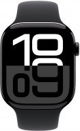 Смарт-годинник Apple Watch Series 10 GPS 46mm Jet Black Alu. Case w. Black Sport Band - M/L (MWWQ3)