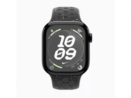 Смарт-часы Apple Watch Series 10 GPS 46mm Jet Black Aluminum (MWX13) + Midnight Nike Sport Band M/L (MYL73)