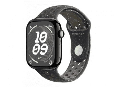 Смарт-часы Apple Watch Series 10 GPS 46mm Jet Black Aluminum (MWX13) + Midnight Nike Sport Band M/L (MYL73)  Фото №0