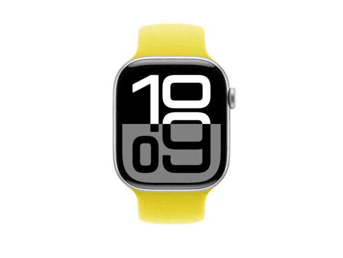 Смарт-часы Apple Watch Series 10 GPS 46mm Silver Aluminum (MWX03) + Star Fruit Solo Loop S 0 (MY803)