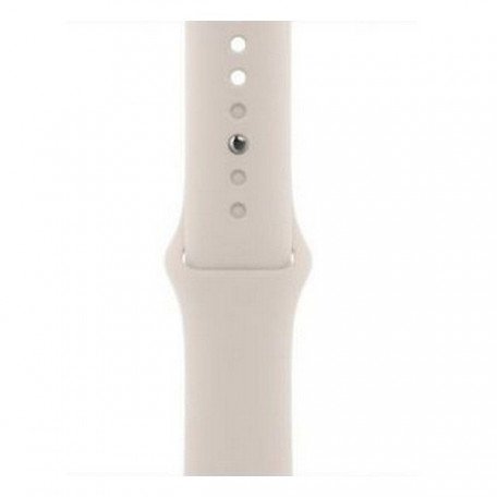 Смарт-годинник Apple Watch Series 8 GPS 41mm Starlight Aluminum Case w. Starlight S. Band - M/L (MNUF3) (CPO)  Фото №1