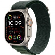 Смарт-годинник Apple Watch Ultra 2 GPS + Cellular 49mm Natural Titan. Case w. Dark Green Alpine Loop - M (MYT33+MXMV3)