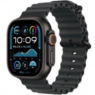 Смарт-годинник Apple Watch Ultra 2 GPS + Cellular 49mm Black Titanium Case w. Black Ocean Band (MX4P3)