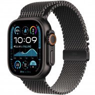 Смарт-годинник Apple Watch Ultra 2 GPS + Cellular 49mm Black Titanium Case w. Black Titanium Milanese Loop - M (MX5U3)