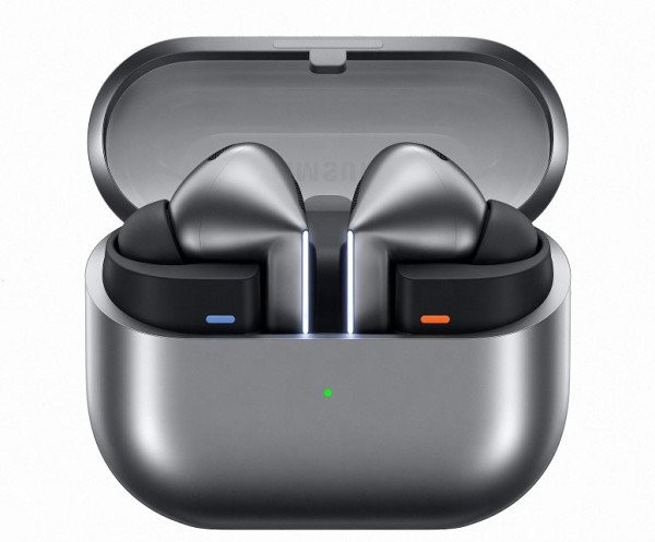 Навушники TWS Samsung Galaxy Buds3 Pro Silver (SM-R630NZAA)  Фото №1
