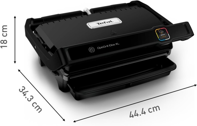 Электрогриль прижимной Tefal OptiGrill Elite XL GC760812  Фото №0