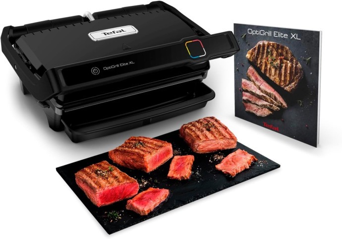 Электрогриль прижимной Tefal OptiGrill Elite XL GC760812  Фото №1