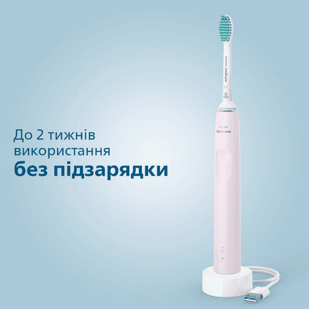 Електрична зубна щітка Philips Sonicare 3100 series HX3673/11  Фото №3