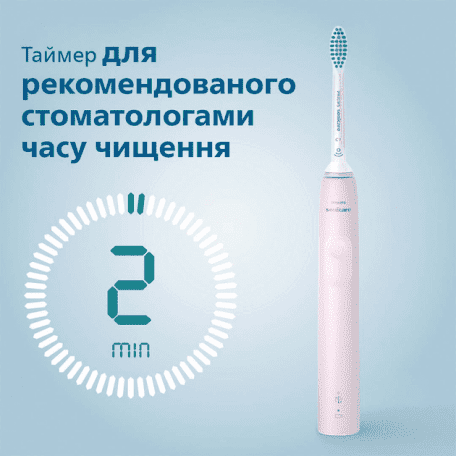 Електрична зубна щітка Philips Sonicare 3100 series HX3673/11  Фото №5