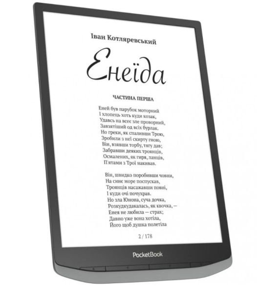 Електронна книга з підсвічуванням PocketBook 1040D InkPad X PRO Mist Grey (PB1040D-M-WW)  Фото №1