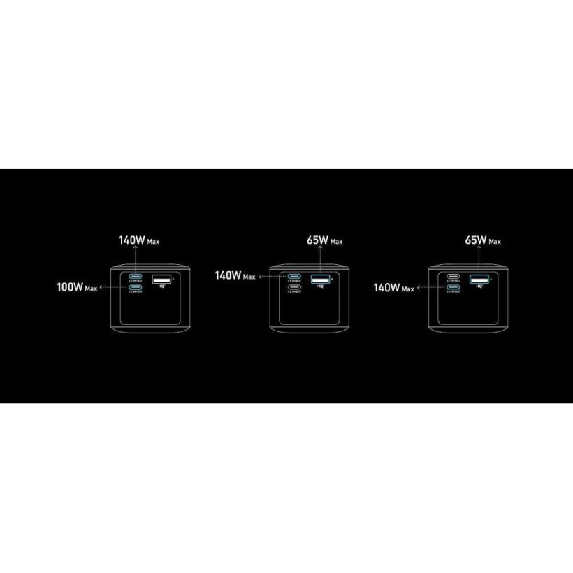 Зовнішній акумулятор Anker 737 Prime 27650 250W (A1340011)  Фото №0