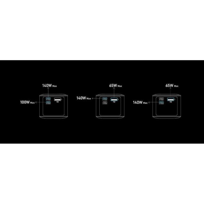 Зовнішній акумулятор Anker 737 Prime 27650 250W (A1340011)  Фото №0