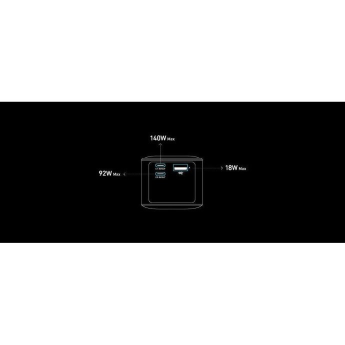 Зовнішній акумулятор Anker 737 Prime 27650 250W (A1340011)  Фото №5