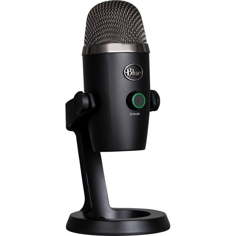 Микрофон для ПК/для стриминга, подкастов Blue Microphones Yeti Nano Black (988-000401)  Фото №0