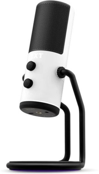 Мікрофон для ПК/ для стрімінгу, подкастів NZXT Wired Capsule USB Microphone White (AP-WUMIC-W1)  Фото №2