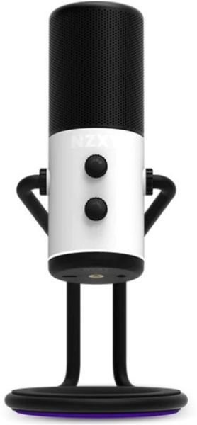 Мікрофон для ПК/ для стрімінгу, подкастів NZXT Wired Capsule USB Microphone White (AP-WUMIC-W1)  Фото №3