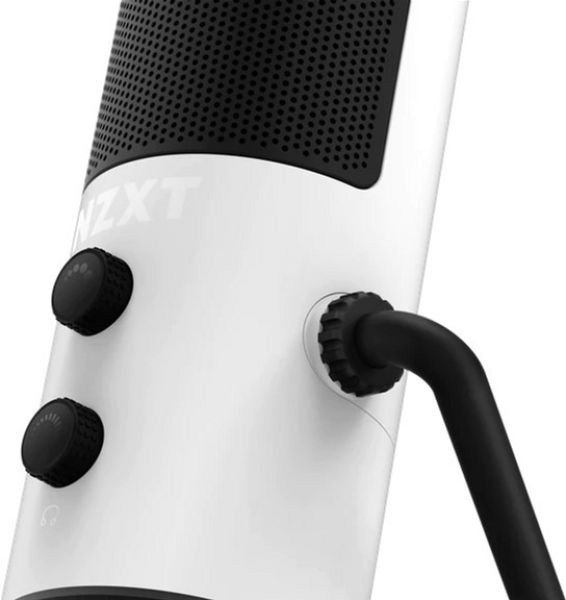 Мікрофон для ПК/ для стрімінгу, подкастів NZXT Wired Capsule USB Microphone White (AP-WUMIC-W1)  Фото №5