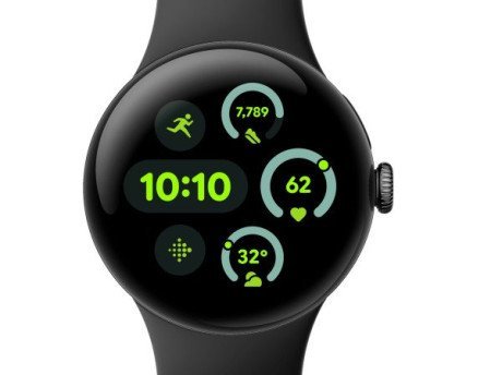 Смарт-часы Google Pixel Watch 3 41 mm Wi-Fi Matte Black Aluminum Case/Obsidian Active Band