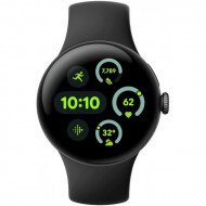 Смарт-годинник Google Pixel Watch 3 45 mm Wi-Fi Matte Black Aluminum Case/Obsidian Active Band