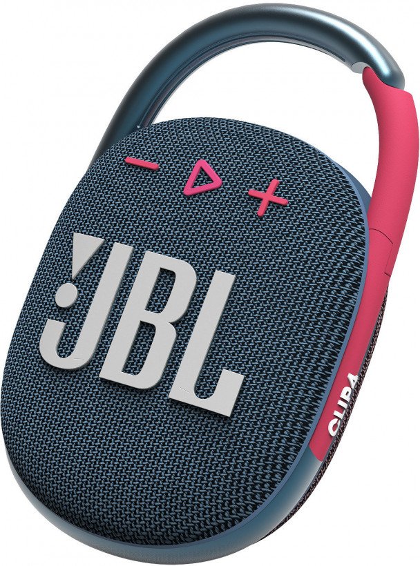 Портативні колонки JBL Clip 4 Blue/Pink (JBLCLIP4BLUP)  Фото №4