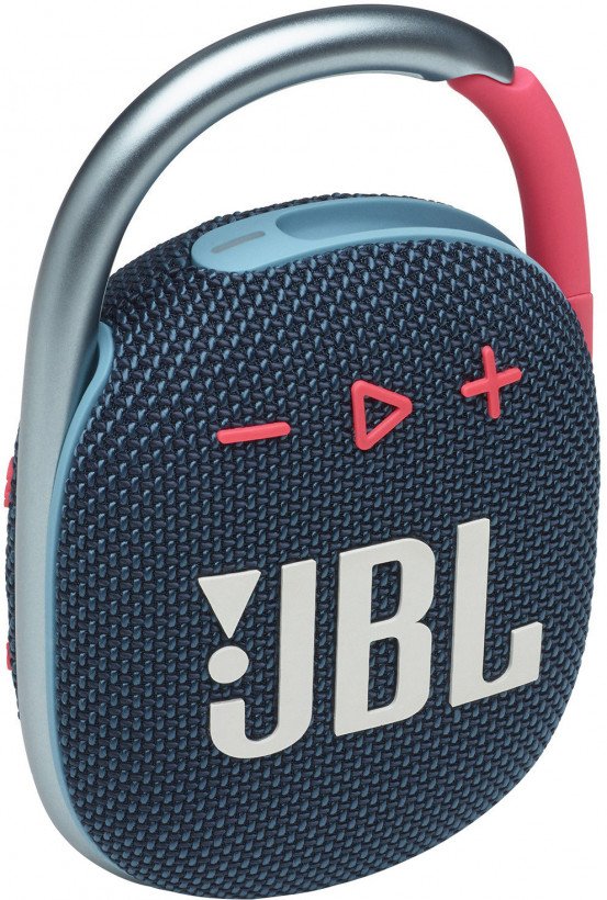 Портативні колонки JBL Clip 4 Blue/Pink (JBLCLIP4BLUP)  Фото №5