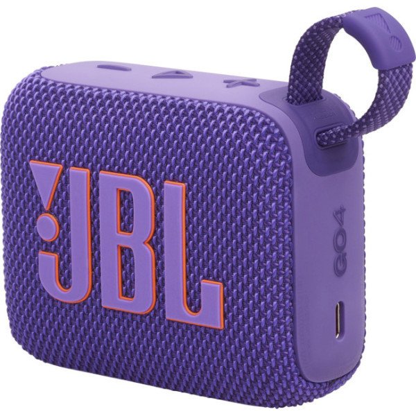 Портативна колонка JBL Go 4 Purple (JBLGO4PUR)  Фото №4