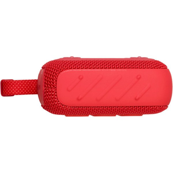 Портативна колонка JBL Go 4 Red (JBLGO4RED)  Фото №8