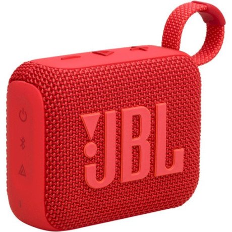 Портативная колонка JBL Go 4 Red (JBLGO4RED)  Фото №0