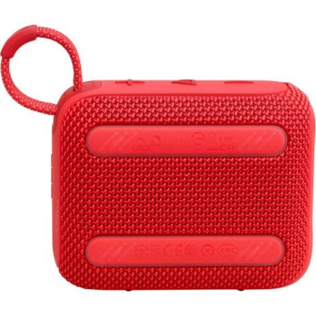 Портативная колонка JBL Go 4 Red (JBLGO4RED)  Фото №2