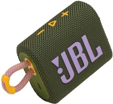 Портативна колонка JBL Go 3 Geen (JBLGO3GRN)  Фото №3