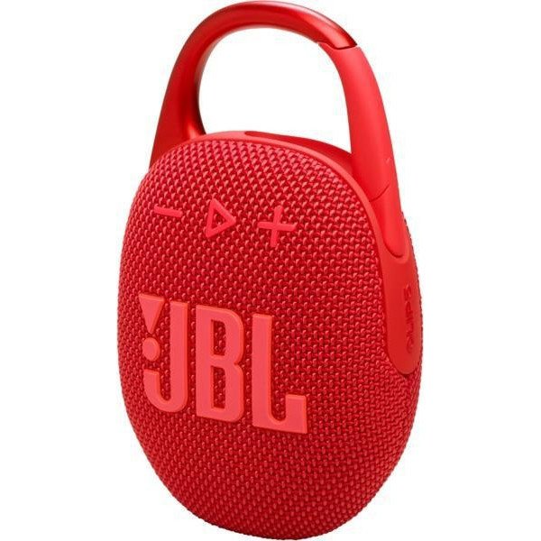 Портативна колонка JBL Clip 5 Red (JBLCLIP5RED)  Фото №1