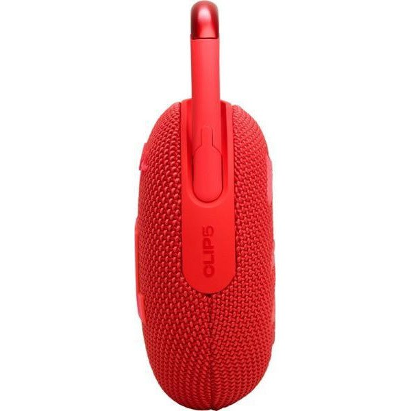 Портативна колонка JBL Clip 5 Red (JBLCLIP5RED)  Фото №5